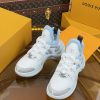 ルイヴィトン 靴 LV アークライト スニーカー レディース lv303329 ホワイト/スカイブルー N品 スニーカー レディース 人気 30代 - 画像 (9)