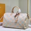 ルイヴィトン スピーディバンドリエール 40 ダミエポップ レザー lv301329 ピーチ N品 スピーディ p9 バンドリエール 40 - 画像 (8)