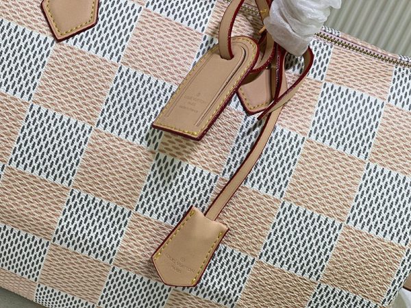 ルイヴィトン スピーディバンドリエール 40 ダミエポップ レザー lv301329 ピーチ N品 スピーディ p9 バンドリエール 40 - 画像 (7)