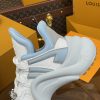 ルイヴィトン 靴 LV アークライト スニーカー レディース lv303329 ホワイト/スカイブルー N品 スニーカー レディース 人気 30代 - 画像 (5)