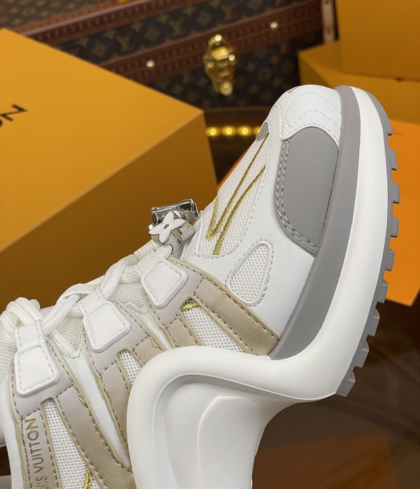 ルイヴィトン 靴 LV アークライト スニーカー レディース lv303330 ホワイト/グレー N品 スニーカー レディース 人気 30代 - 画像 (3)