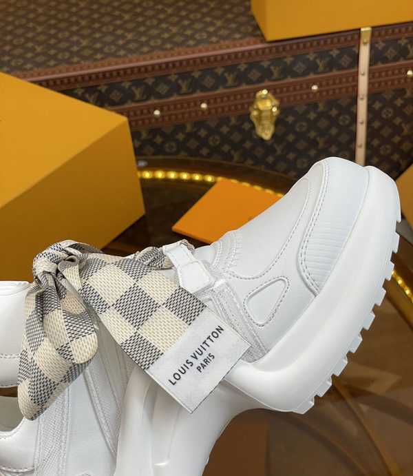 ルイヴィトン 靴 LV アークライト スニーカー レディース lv303333 ホワイト N品 スニーカー おすすめ レディース 歩きやすい - 画像 (6)