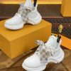 ルイヴィトン 靴 LV アークライト スニーカー レディース lv303333 ホワイト N品 スニーカー おすすめ レディース 歩きやすい - 画像 (4)