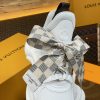 ルイヴィトン 靴 LV アークライト スニーカー レディース lv303333 ホワイト N品 スニーカー おすすめ レディース 歩きやすい - 画像 (3)