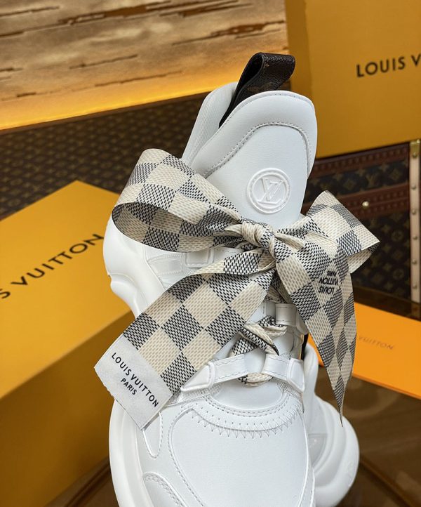 ルイヴィトン 靴 LV アークライト スニーカー レディース lv303333 ホワイト N品 スニーカー おすすめ レディース 歩きやすい - 画像 (3)