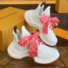 ルイヴィトン 靴 LV アークライト スニーカー レディース lv303334 ホワイト N品 歩きやすいスニーカー レディース 旅行 - 画像 (8)