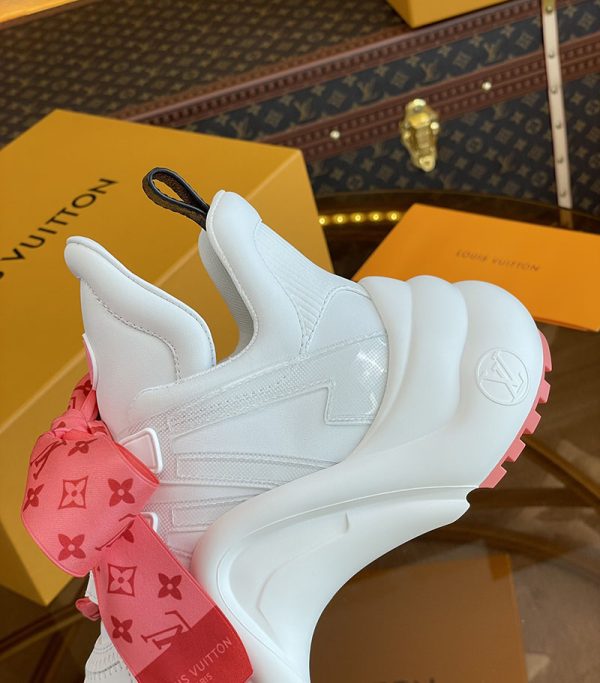 ルイヴィトン 靴 LV アークライト スニーカー レディース lv303334 ホワイト N品 歩きやすいスニーカー レディース 旅行 - 画像 (5)