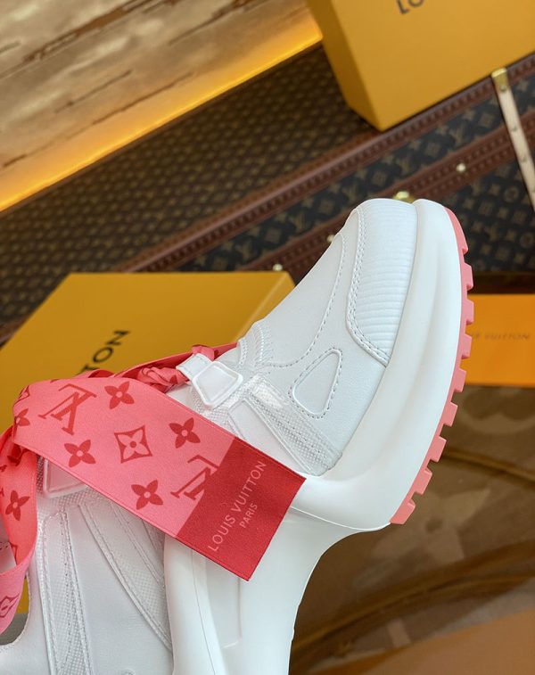 ルイヴィトン 靴 LV アークライト スニーカー レディース lv303334 ホワイト N品 歩きやすいスニーカー レディース 旅行 - 画像 (4)