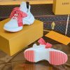 ルイヴィトン 靴 LV アークライト スニーカー レディース lv303334 ホワイト N品 歩きやすいスニーカー レディース 旅行 - 画像 (2)
