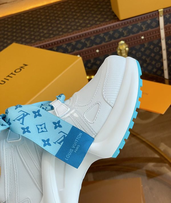 ルイヴィトン 靴 LV アークライト スニーカー レディース lv303335 ホワイト N品 スニーカー 人気レディース - 画像 (4)