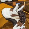ルイヴィトン 靴 LV アークライト スニーカー レディース lv303336 ホワイト/ブラウン N品 歩きやすいスニーカー レディース 旅行 - 画像 (6)