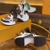 ルイヴィトン 靴 LV アークライト スニーカー レディース lv303336 ホワイト/ブラウン N品 歩きやすいスニーカー レディース 旅行 - 画像 (2)
