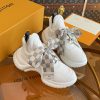 ルイヴィトン 靴 LV アークライト スニーカー レディース lv303337 ホワイト N品 スニーカー レディース 人気 30代 - 画像 (9)