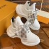 ルイヴィトン 靴 LV アークライト スニーカー レディース lv303337 ホワイト N品 スニーカー レディース 人気 30代 - 画像 (8)
