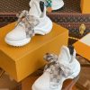 ルイヴィトン 靴 LV アークライト スニーカー レディース lv303337 ホワイト N品 スニーカー レディース 人気 30代 - 画像 (7)