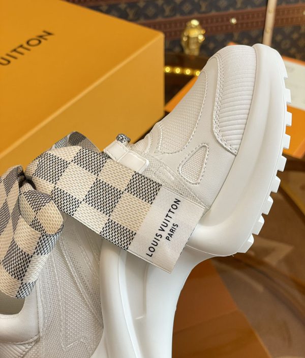 ルイヴィトン 靴 LV アークライト スニーカー レディース lv303337 ホワイト N品 スニーカー レディース 人気 30代 - 画像 (5)