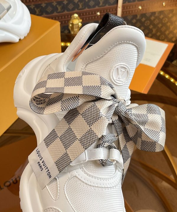 ルイヴィトン 靴 LV アークライト スニーカー レディース lv303337 ホワイト N品 スニーカー レディース 人気 30代 - 画像 (4)