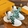 ルイヴィトン 靴 LV アークライト スニーカー レディース lv303338 ホワイト N品 スニーカー レディース 白 革 - 画像 (9)