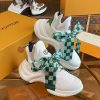 ルイヴィトン 靴 LV アークライト スニーカー レディース lv303338 ホワイト N品 スニーカー レディース 白 革 - 画像 (8)