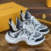 ルイヴィトン 靴 LV アークライト スニーカー レディース lv303339 ホワイト/ブラック N品 スニーカー レディース 人気 30代 - 画像 (8)