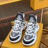 ルイヴィトン 靴 LV アークライト スニーカー レディース lv303339 ホワイト/ブラック N品 スニーカー レディース 人気 30代 - 画像 (2)