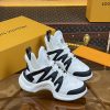 ルイヴィトン 靴 LV アークライト スニーカー レディース lv303340 ホワイト/ブラック N品 白スニーカー レディースコーデ - 画像 (9)