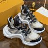 ルイヴィトン 靴 LV アークライト スニーカー レディース lv303342 ホワイト/ブラック N品 スニーカー レディース 厚底 人気 - 画像 (7)