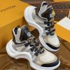 ルイヴィトン 靴 LV アークライト スニーカー レディース lv303342 ホワイト/ブラック N品 スニーカー レディース 厚底 人気 - 画像 (6)