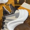 ルイヴィトン 靴 LV アークライト スニーカー レディース lv303342 ホワイト/ブラック N品 スニーカー レディース 厚底 人気 - 画像 (4)
