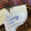 ルイヴィトン 靴 LV アークライト スニーカー レディース lv303343 ホワイト/ピンク N品 スニーカー レディース 厚底 人気 - 画像 (5)