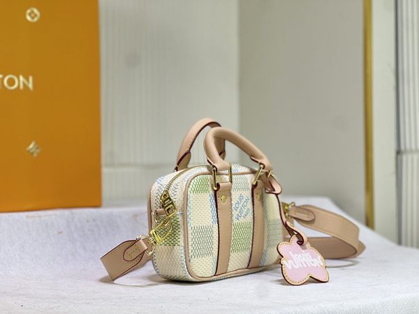 ルイヴィトン ナノ･ポルト ドキュマン･ヴォワヤージュ lv301346 ピスタチオ N品 ルイヴィトンボストンバッグミニ - 画像 (9)