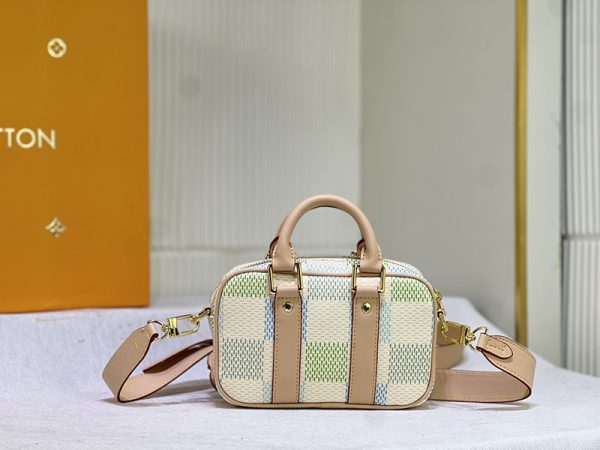 ルイヴィトン ナノ･ポルト ドキュマン･ヴォワヤージュ lv301346 ピスタチオ N品 ルイヴィトンボストンバッグミニ - 画像 (5)