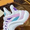 ルイヴィトン 靴 LV アークライト スニーカー レディース lv303347 ホワイト/ピンク N品 スニーカー レディース 厚底 白 - 画像 (7)