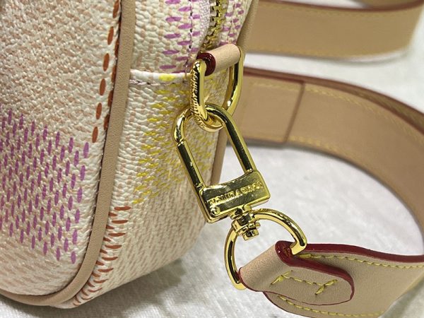 ルイヴィトン ナノ･ポルト ドキュマン･ヴォワヤージュ lv301347 ピーチ N品 ルイヴィトンボストンバッグミニ - 画像 (7)