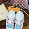 ルイヴィトン 靴 LV アークライト スニーカー レディース lv303347 ホワイト/ピンク N品 スニーカー レディース 厚底 白 - 画像 (6)