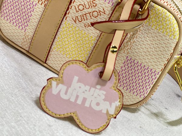 ルイヴィトン ナノ･ポルト ドキュマン･ヴォワヤージュ lv301347 ピーチ N品 ルイヴィトンボストンバッグミニ - 画像 (6)