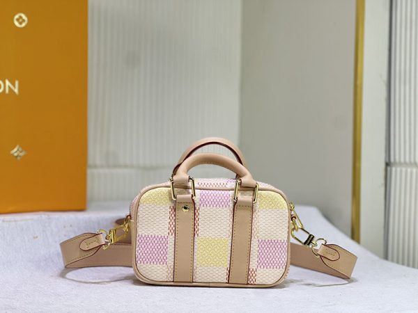 ルイヴィトン ナノ･ポルト ドキュマン･ヴォワヤージュ lv301347 ピーチ N品 ルイヴィトンボストンバッグミニ - 画像 (5)