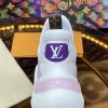 ルイヴィトン 靴 LV アークライト スニーカー レディース lv303347 ホワイト/ピンク N品 スニーカー レディース 厚底 白 - 画像 (3)