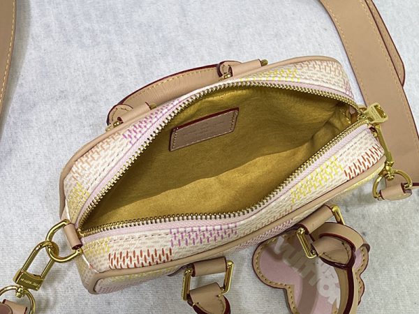 ルイヴィトン ナノ･ポルト ドキュマン･ヴォワヤージュ lv301347 ピーチ N品 ルイヴィトンボストンバッグミニ - 画像 (3)