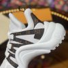 ルイヴィトン 靴 LV アークライト スニーカー レディース lv303348 ホワイト/ブラウン N品 スニーカー レディース 厚底 白 - 画像 (7)
