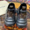 ルイヴィトン 靴 LV アークライト スニーカー レディース lv303349 ブラック N品 スニーカー 黒 レディース コーデ - 画像 (3)