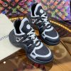 ルイヴィトン 靴 LV アークライト スニーカー レディース lv30351 ホワイト/ブラック N品 スニーカー レディース 黒白 - 画像 (8)