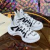 ルイヴィトン 靴 LV アークライト スニーカー レディース lv30352 ホワイト/ブラック N品 2025年人気スニーカー - 画像 (9)