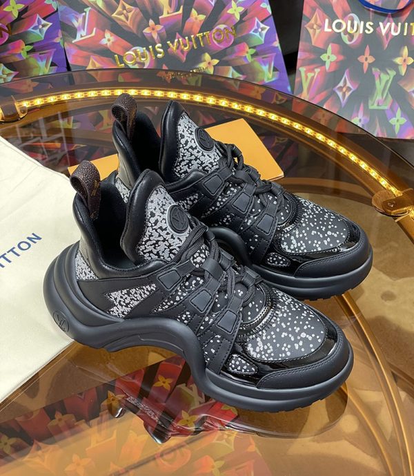 ルイヴィトン 靴 LV アークライト スニーカー レディース lv30353 ブラック N品 2025年人気スニーカー - 画像 (9)