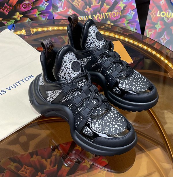 ルイヴィトン 靴 LV アークライト スニーカー レディース lv30353 ブラック N品 2025年人気スニーカー - 画像 (8)