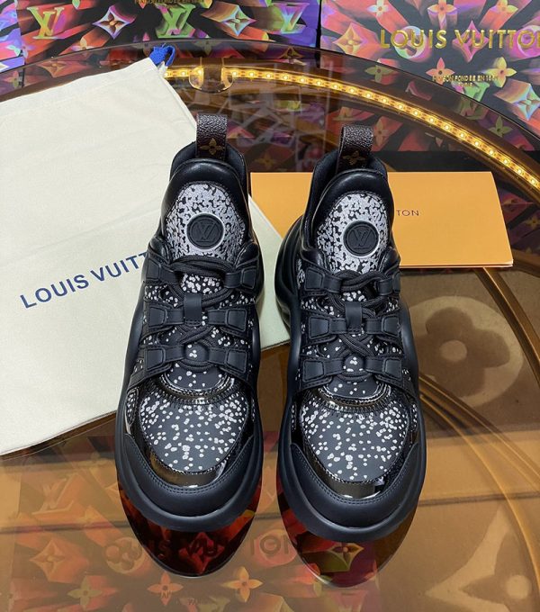 ルイヴィトン 靴 LV アークライト スニーカー レディース lv30353 ブラック N品 2025年人気スニーカー - 画像 (7)