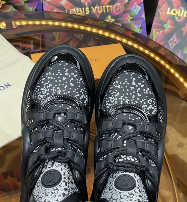 ルイヴィトン 靴 LV アークライト スニーカー レディース lv30353 ブラック N品 2025年人気スニーカー - 画像 (5)