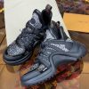 ルイヴィトン 靴 LV アークライト スニーカー レディース lv30353 ブラック N品 2025年人気スニーカー - 画像 (2)