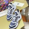 ルイヴィトン 靴 LV アークライト スニーカー レディース lv30354 ホワイト/ネイビー N品 2025年人気スニーカー - 画像 (8)