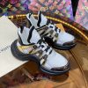 ルイヴィトン 靴 LV アークライト スニーカー レディース lv30355 ホワイト/ブラック N品 次に流行るスニーカー 2025 - 画像 (9)